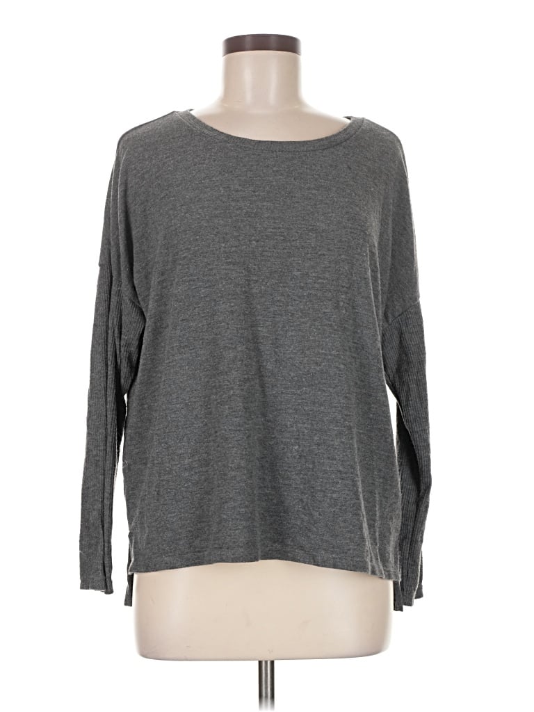 Pre-owned Joyspun Pullover Sweater In Gray