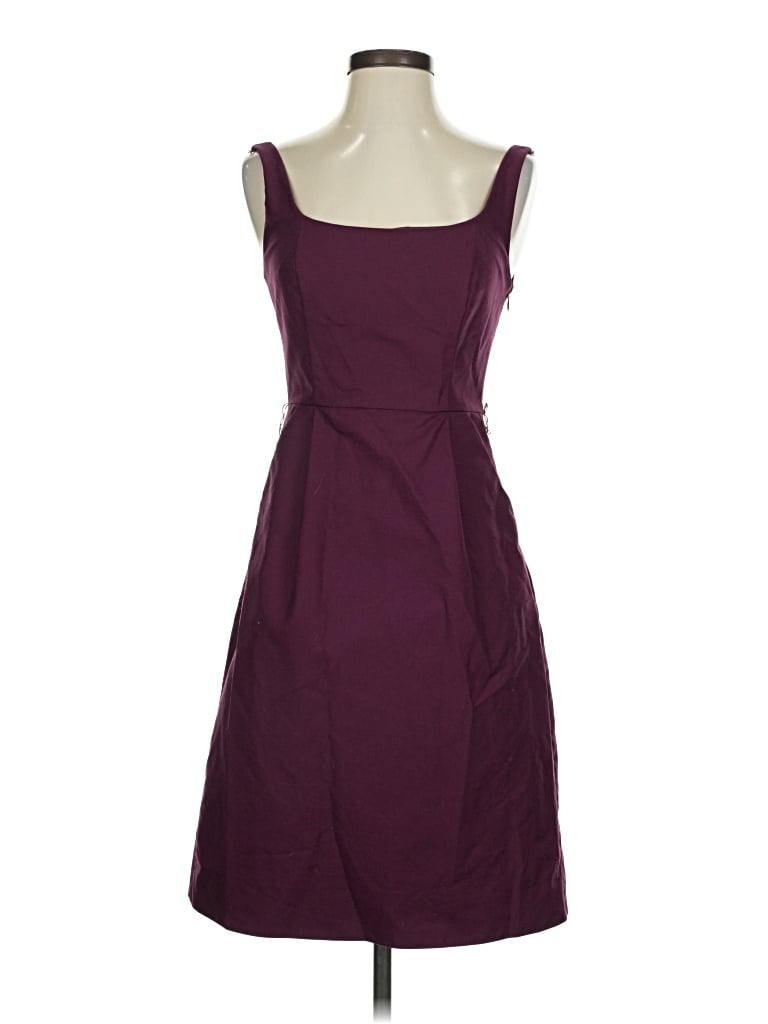 Pre-owned Jcrew Cocktail Dress In Burgundy