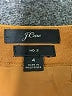 J.Crew 100% Wool Color Block Brown Casual Skirt Size 4 - photo 4