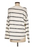 Time and Tru Stripes Ivory Pullover Sweater Size M - photo 2