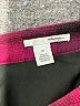 Halogen Plaid Burgundy Casual Skirt Size 10 - photo 4