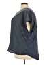 Edgely 100% Polyester Gray Short Sleeve Top Size 4X - photo 5