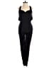 H&M 100% Recycled Polyester Solid Black Jumpsuit Size 2 - photo 1
