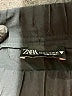 Zara Solid Black Casual Pants Size XS - photo 7