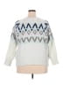 A New Day Chevron-herringbone White Pullover Sweater Size 2X - photo 2