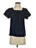 Gap Outlet Black Short Sleeve Blouse Size XS - photo 1