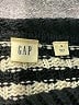 Gap Stripes Black Turtleneck Sweater Size S - photo 7