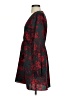 Unbranded Print Burgundy Red Casual Dress Size S - photo 5