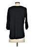 Lush Black 3/4 Sleeve Blouse Size S - photo 2