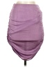 Popular 21 Solid Purple Casual Skirt Size S - photo 1