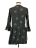 Madewell 100% Polyester Gray Green Casual Dress Size M - photo 2