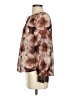 Bellatrix 100% Polyester Brown Long Sleeve Blouse Size XS - photo 5