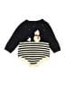 Jacadi Blue Black Long Sleeve Onesie 12-18 MO / 18 MO - photo 2