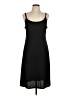JBS 100% Polyester Solid Black Casual Dress Size 12 - photo 1