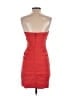 BCBGMAXAZRIA 100% Polyester Solid Red Cocktail Dress Size 4 - photo 2