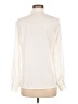 Unbranded 100% Polyester Ivory Long Sleeve Blouse Size M - photo 2