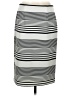 Chico's Stripes Gray Casual Skirt Size Sm (0) - photo 1