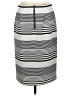 Chico's Stripes Gray Casual Skirt Size Sm (0) - photo 2