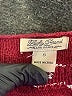 Lucky Brand 100% Cotton Stars Burgundy Pullover Sweater Size S - photo 7