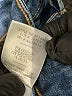 Just Black Stripes Blue Jeans Size 26 waist - photo 8