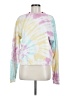 Strut This 100% Cotton Tie-dye White Sweatshirt Size M - photo 1