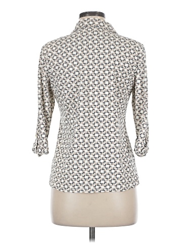 Charter Club 3/4 Sleeve Button-Down Shirt (view 2)