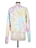 Strut This 100% Cotton Tie-dye White Sweatshirt Size M - photo 2