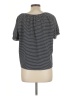 TeXTURE & THREAD Madewell Gray Short Sleeve Blouse Size L - photo 2