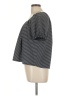 TeXTURE & THREAD Madewell Gray Short Sleeve Blouse Size L - photo 5