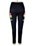 Unbranded 100% Polyester Hearts Black Active Pants Size XXL - photo 2