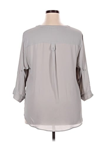 Torrid 3/4 Sleeve Blouse (view 2)