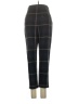 Topshop Plaid Black Blue Dress Pants Size 2 - photo 2