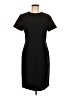 MNG Solid Black Casual Dress Size 6 - photo 1