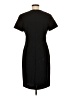 MNG Solid Black Casual Dress Size 6 - photo 2