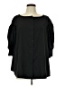 Shein Curve Black 3/4 Sleeve Blouse Size 12 Plus (0) - photo 1