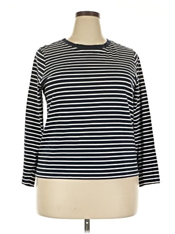M&S 3/4 Sleeve T-Shirt (view 1)