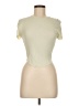 Zara Ivory Short Sleeve Turtleneck Size M - photo 1
