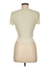 Zara Ivory Short Sleeve Turtleneck Size M - photo 2