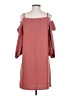 Nicole Miller Studio Solid Pink Casual Dress Size 4 - photo 2