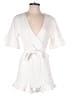 Saints & Hearts 100% Cotton White Romper Size S - photo 1