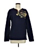 Undo 100% Cotton Blue Long Sleeve Top Size M - photo 1
