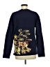 Undo 100% Cotton Blue Long Sleeve Top Size M - photo 2