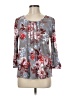 Daniel Rainn Gray 3/4 Sleeve Blouse Size 8 - photo 1