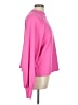 New In Solid Pink Turtleneck Sweater Size L - photo 4