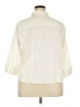 Talbots Ivory 3/4 Sleeve Button-Down Shirt Size 20 - photo 2
