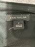 Ann Taylor 100% Polyester Solid Black Cocktail Dress Size 4 - photo 6