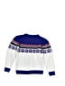 Unbranded Argyle White Pullover Sweater Size 5 - photo 2
