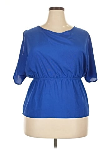 Frederick's of Hollywood Short Sleeve Blouse (view 1)