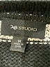 AB Studio Stripes Black Pullover Sweater Size M - photo 7
