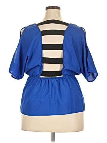 Frederick's of Hollywood Short Sleeve Blouse (view 2)